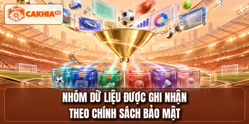 Nhóm dữ liệu được ghi nhận theo chính sách bảo mật